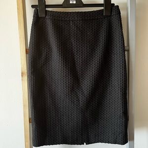 Black Dotted Skirt from Ann Taylor